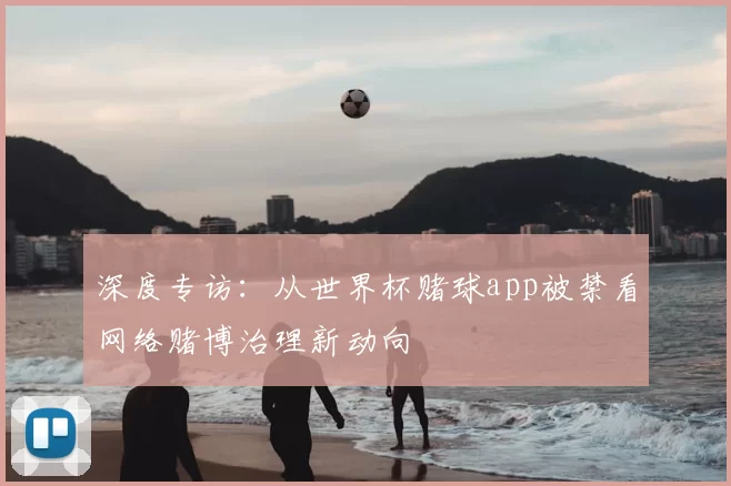 深度专访:从世界杯赌球app被禁看网络赌博治理新动向
