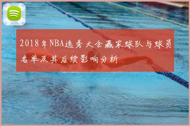 2018年NBA选秀大会赢家球队与球员名单及其后续影响分析